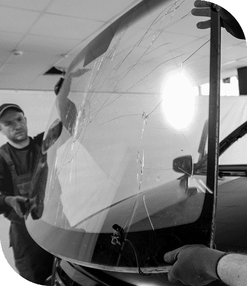 Workers Canopy Glass Repair - Dynamic Glass Services in Salamander Bay, NSW