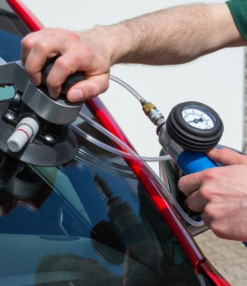 Glazier Repairing Windshield — Dynamic Glass Services in Salamander Bay, NSW Glazier Repairing Windshield — Dynamic Glass Services in Salamander Bay, NSW